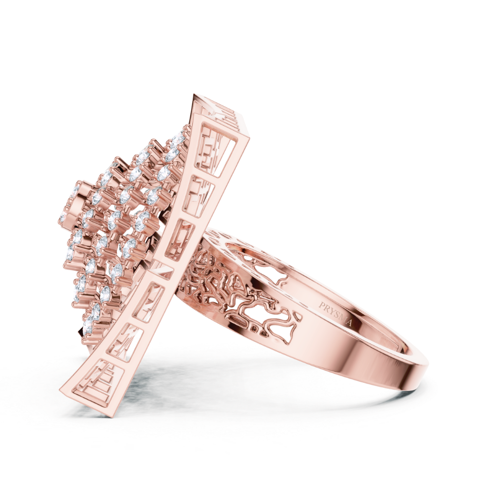Majestic Mandala Statement Ring