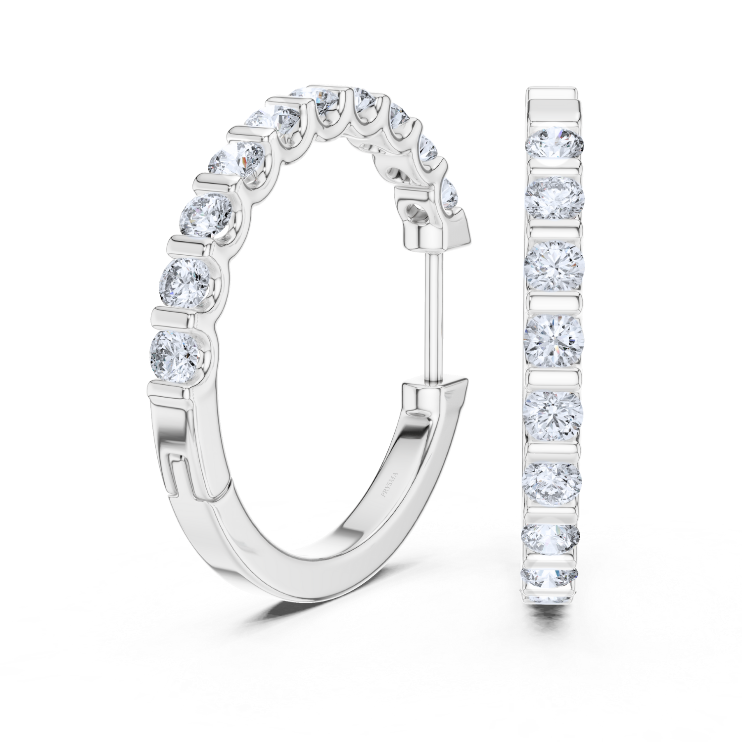 Timeless Brilliance Hoops