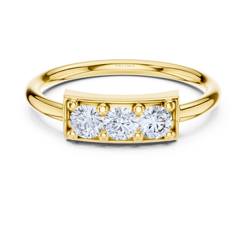 Triad Brilliance Bar Ring