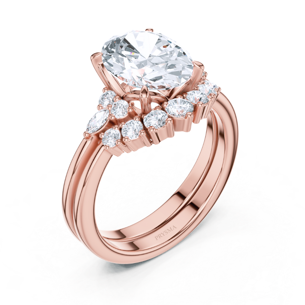 Aurora Oval Elegance Ring
