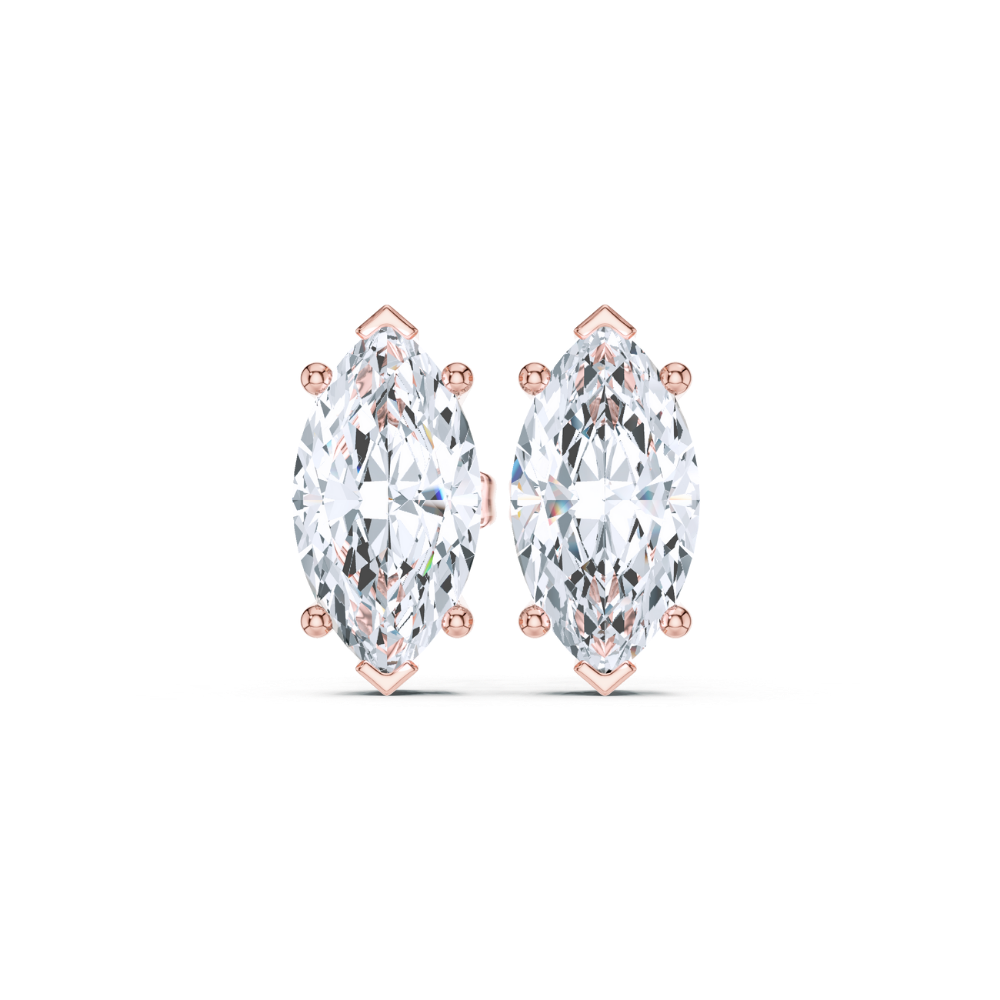 Marquise Muse Diamond Studs
