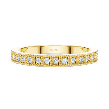 Vintage Milgrain Elegance Ring