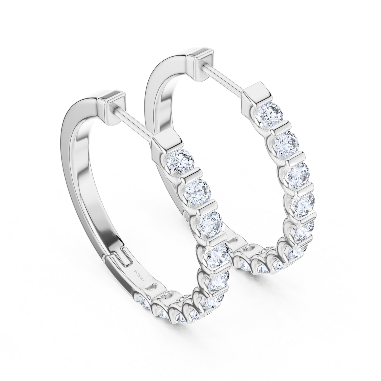 Timeless Brilliance Hoops