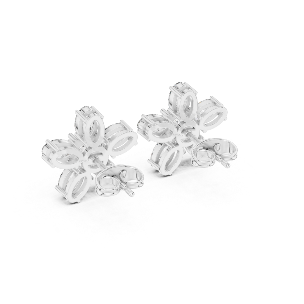 Petal Radiance Diamond Studs