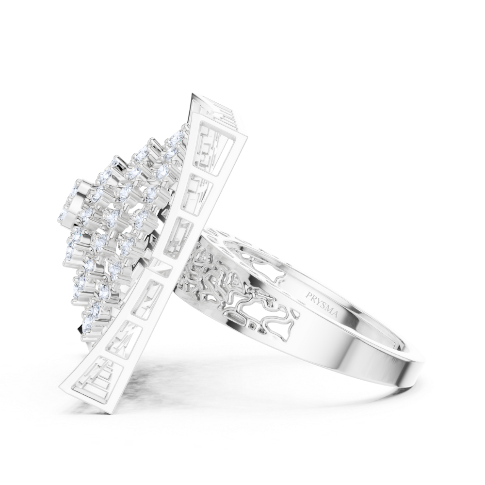 Majestic Mandala Statement Ring