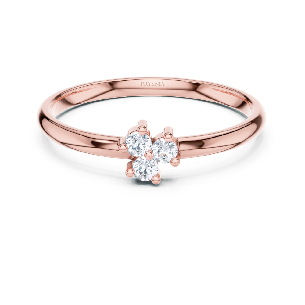 Twin Flame Diamond Ring