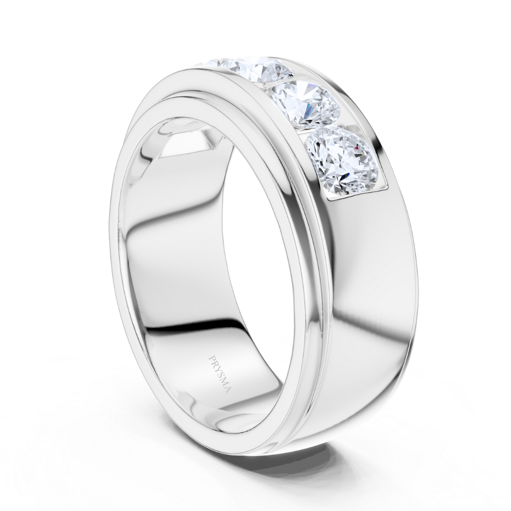Imperial Channel-Set Diamond Ring