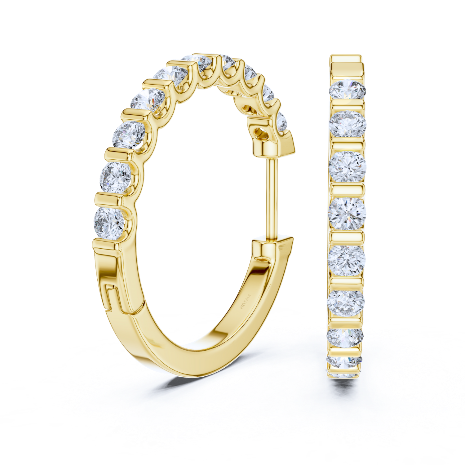 Timeless Brilliance Hoops