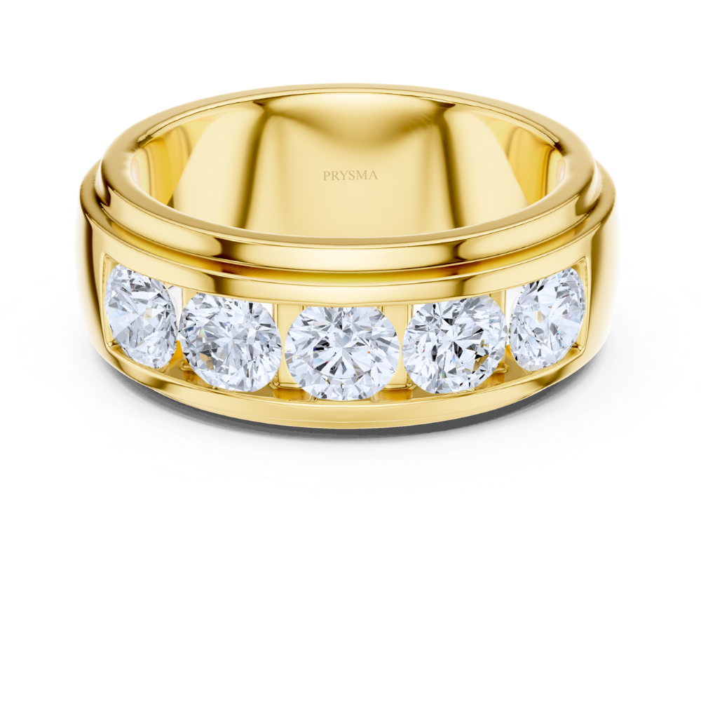 Imperial Channel-Set Diamond Ring