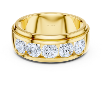 Imperial Channel-Set Diamond Ring