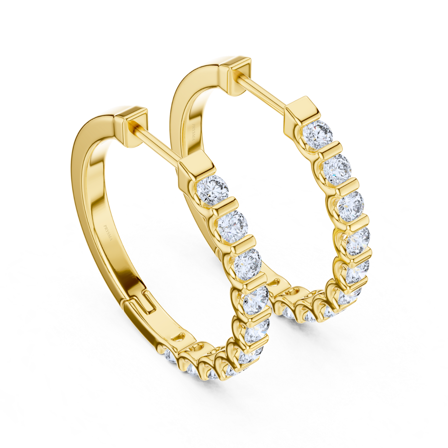 Timeless Brilliance Hoops
