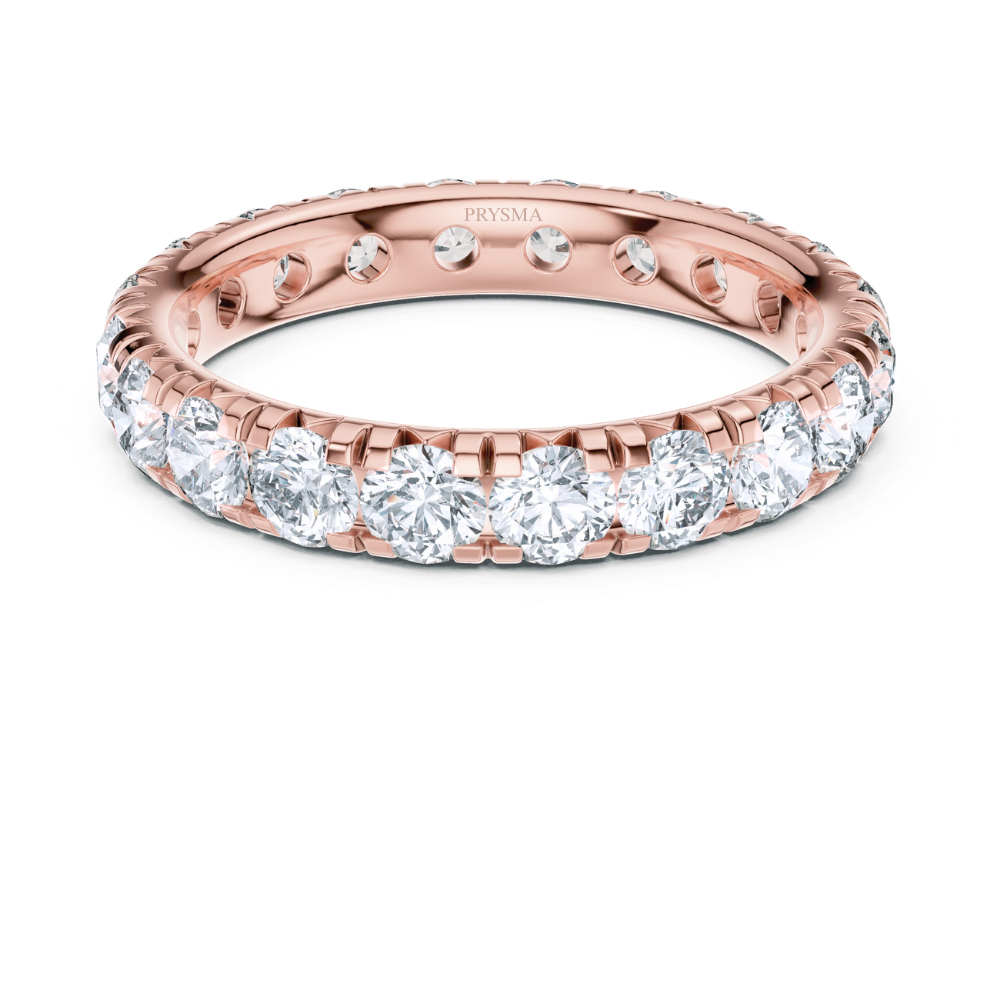 Eternal Brilliance Round Cut Eternity Ring