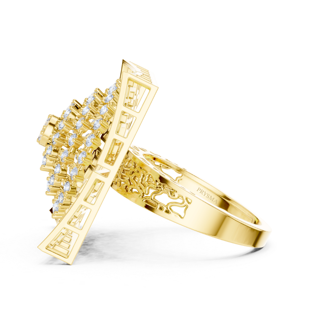 Majestic Mandala Statement Ring