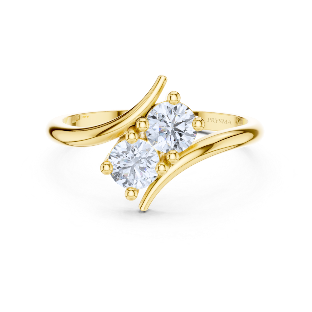 Twin Flame Elegance Ring