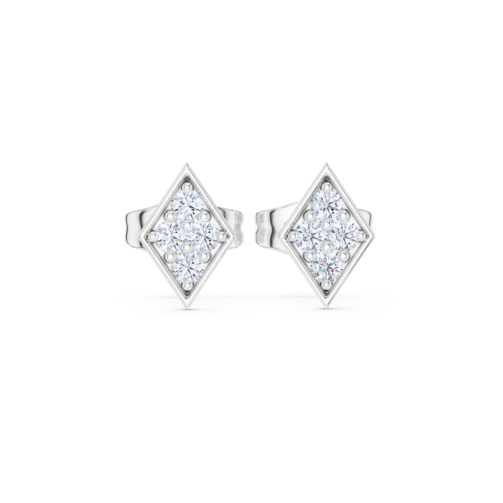Celeste Cluster Earrings