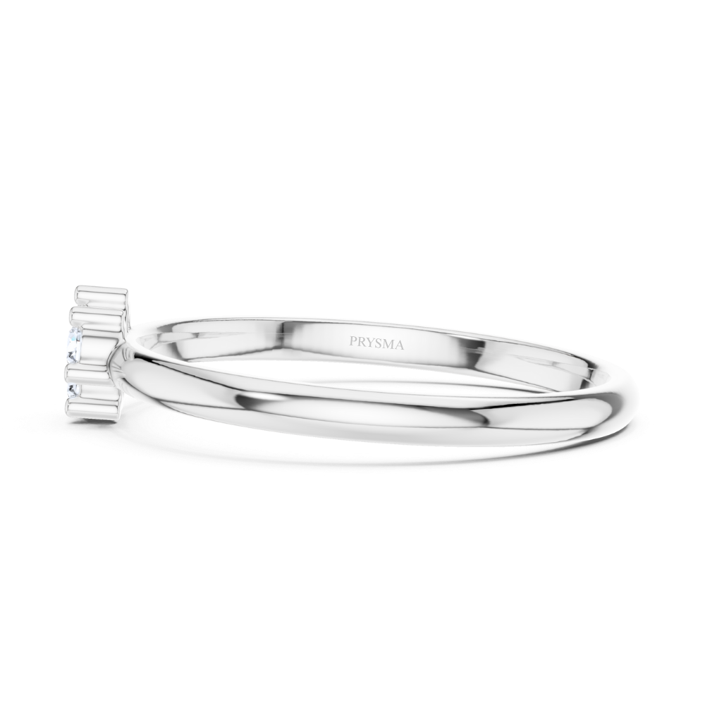 Twin Flame Diamond Ring