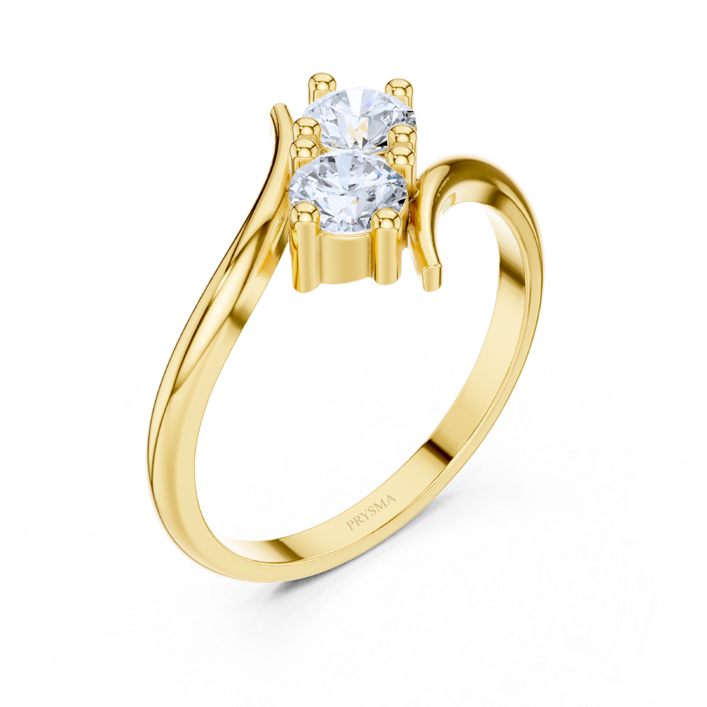 Twin Flame Elegance Ring