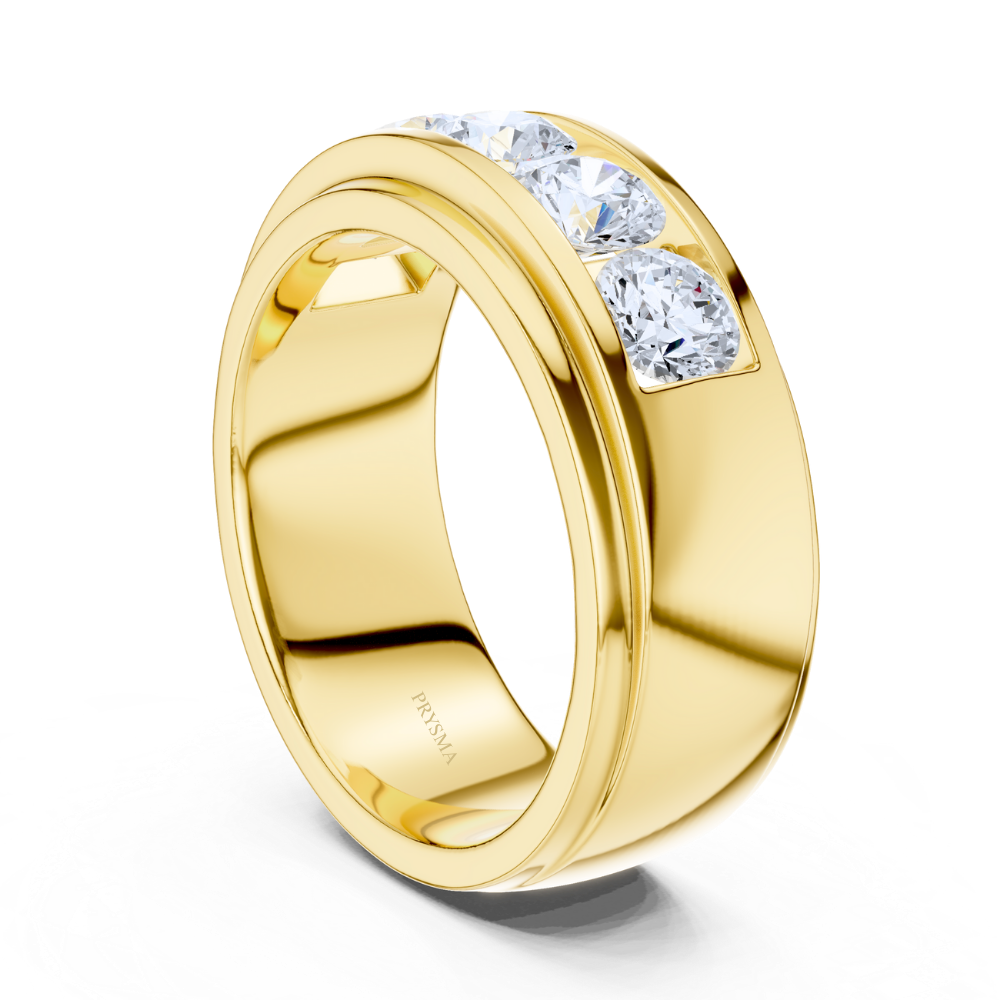 Imperial Channel-Set Diamond Ring