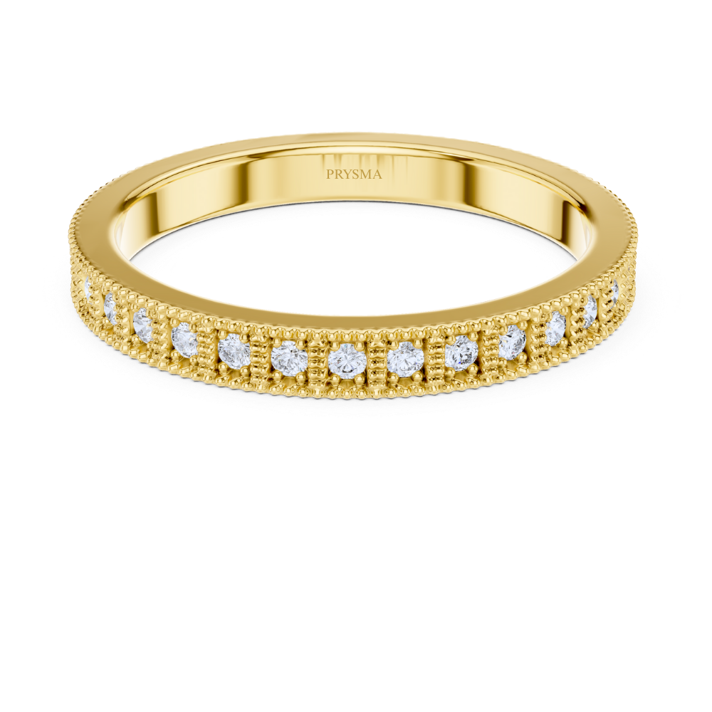 Vintage Milgrain Elegance Ring