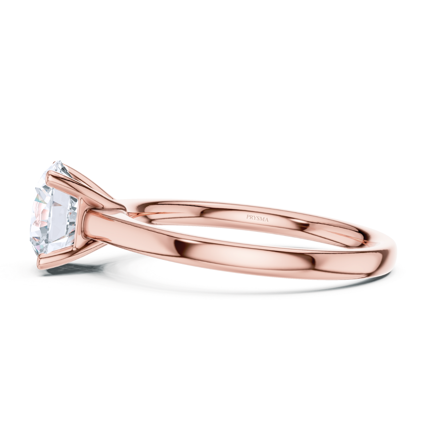 Four-Prong Solitaire Ring