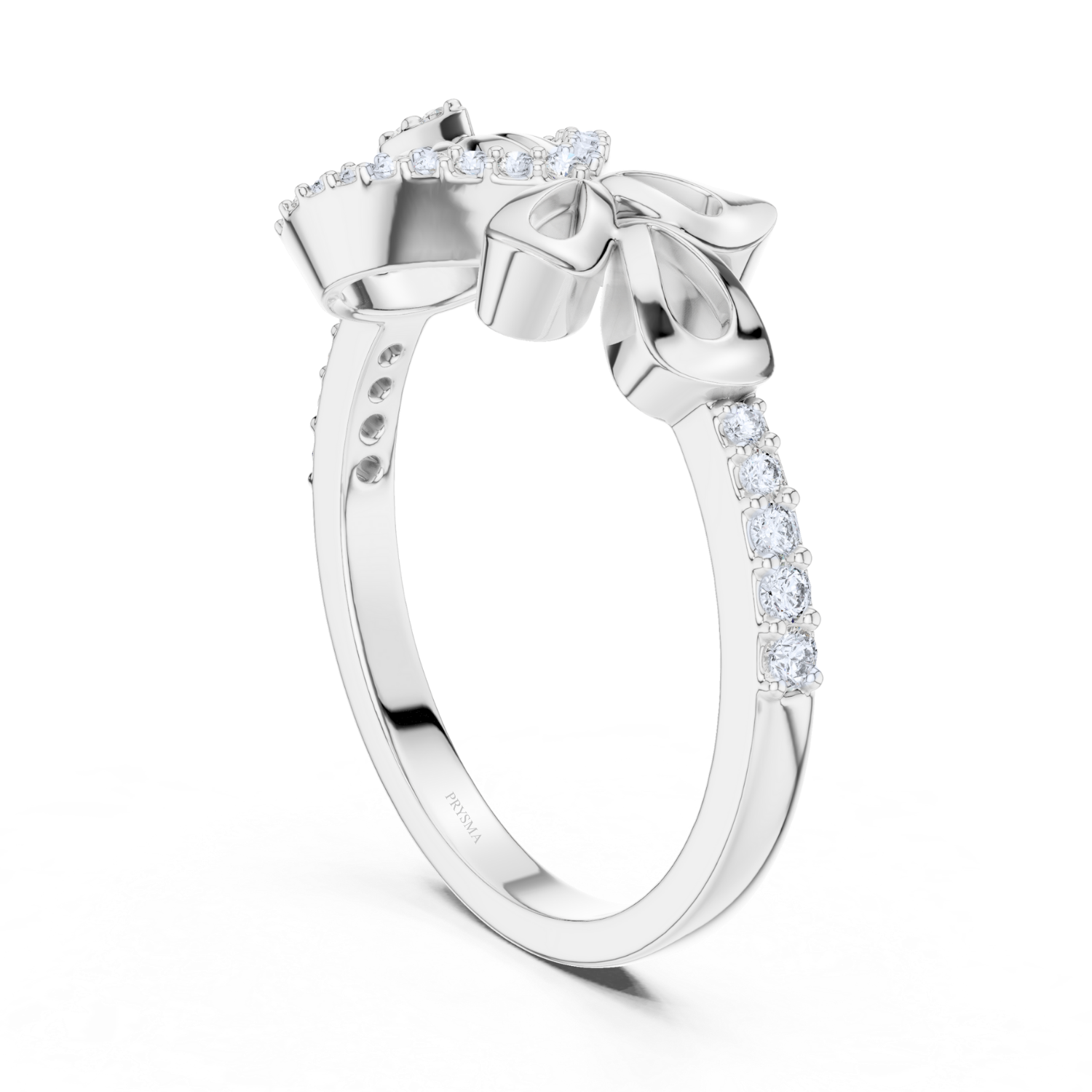 Enchanted Bow Diamond Ring