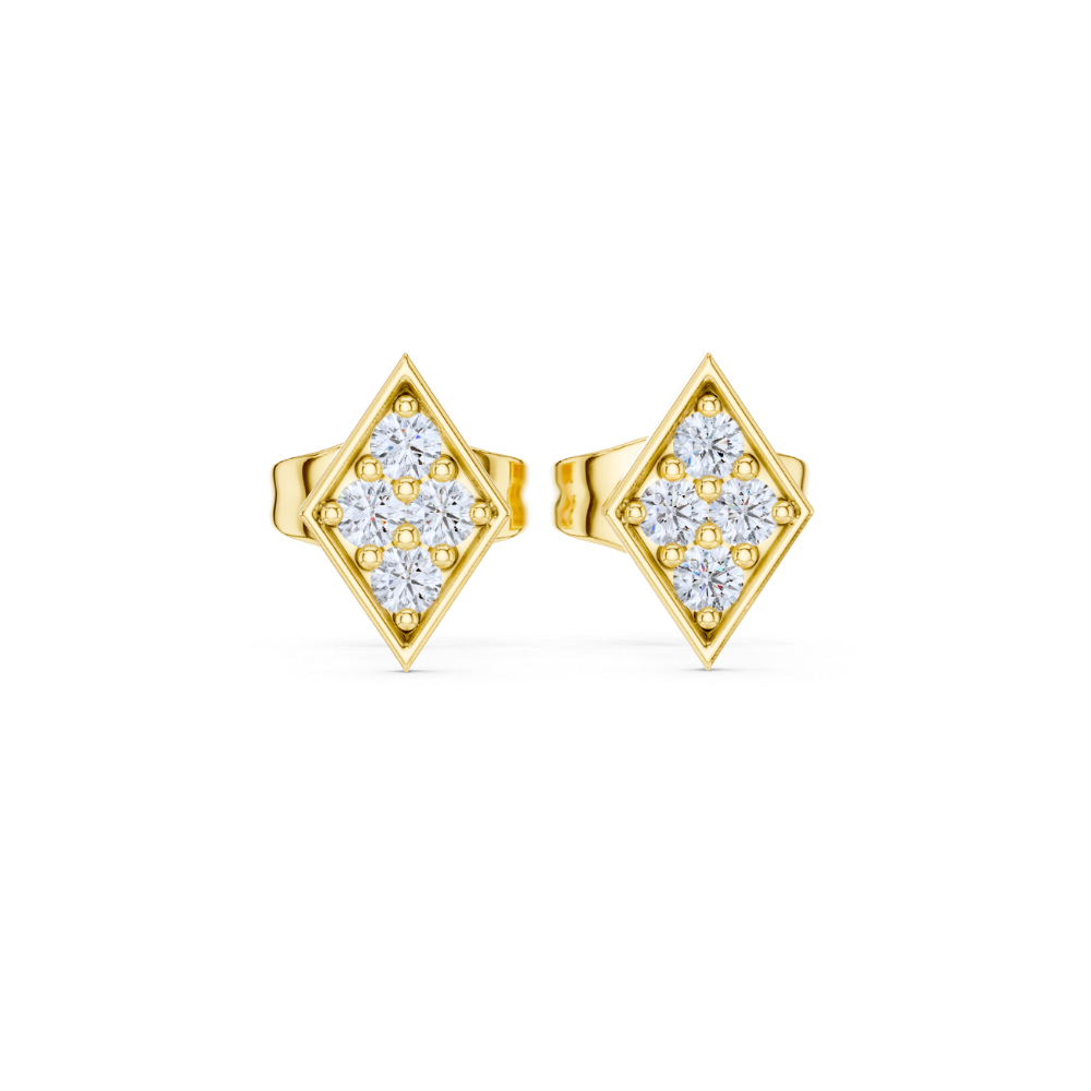 Celeste Cluster Earrings