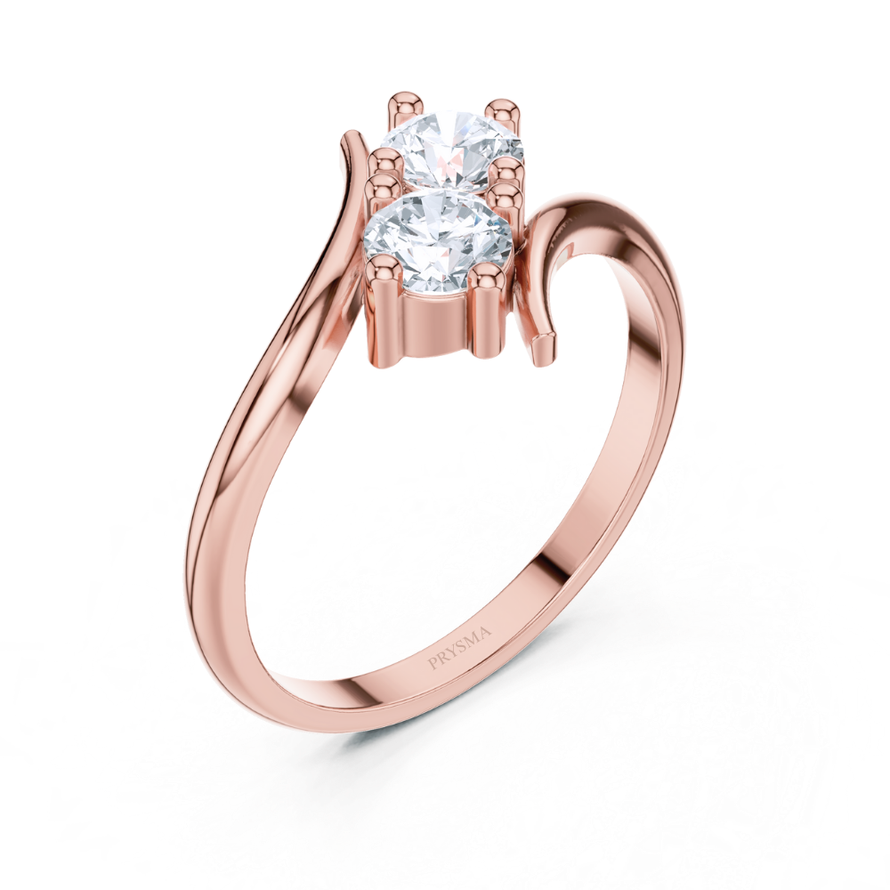 Twin Flame Elegance Ring