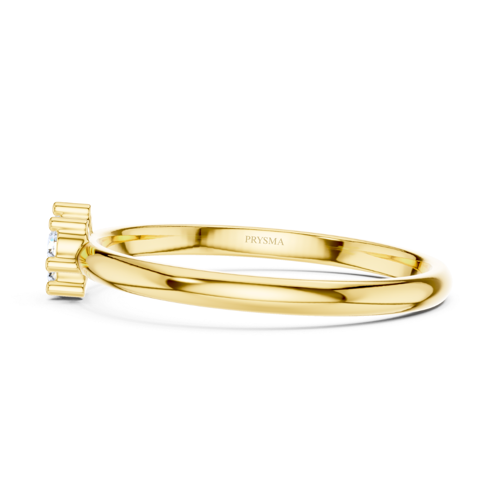 Twin Flame Diamond Ring