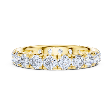 Eternal Brilliance Round Cut Eternity Ring