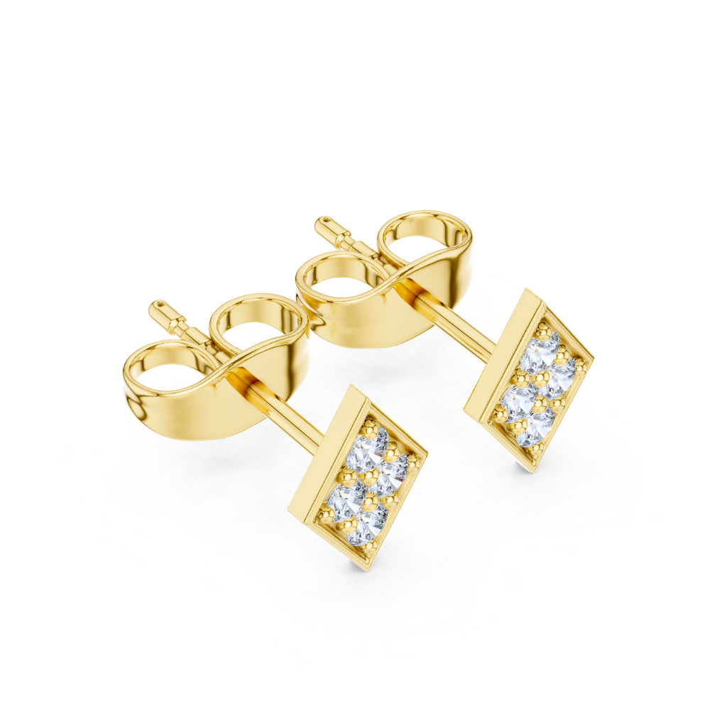 Celeste Cluster Earrings