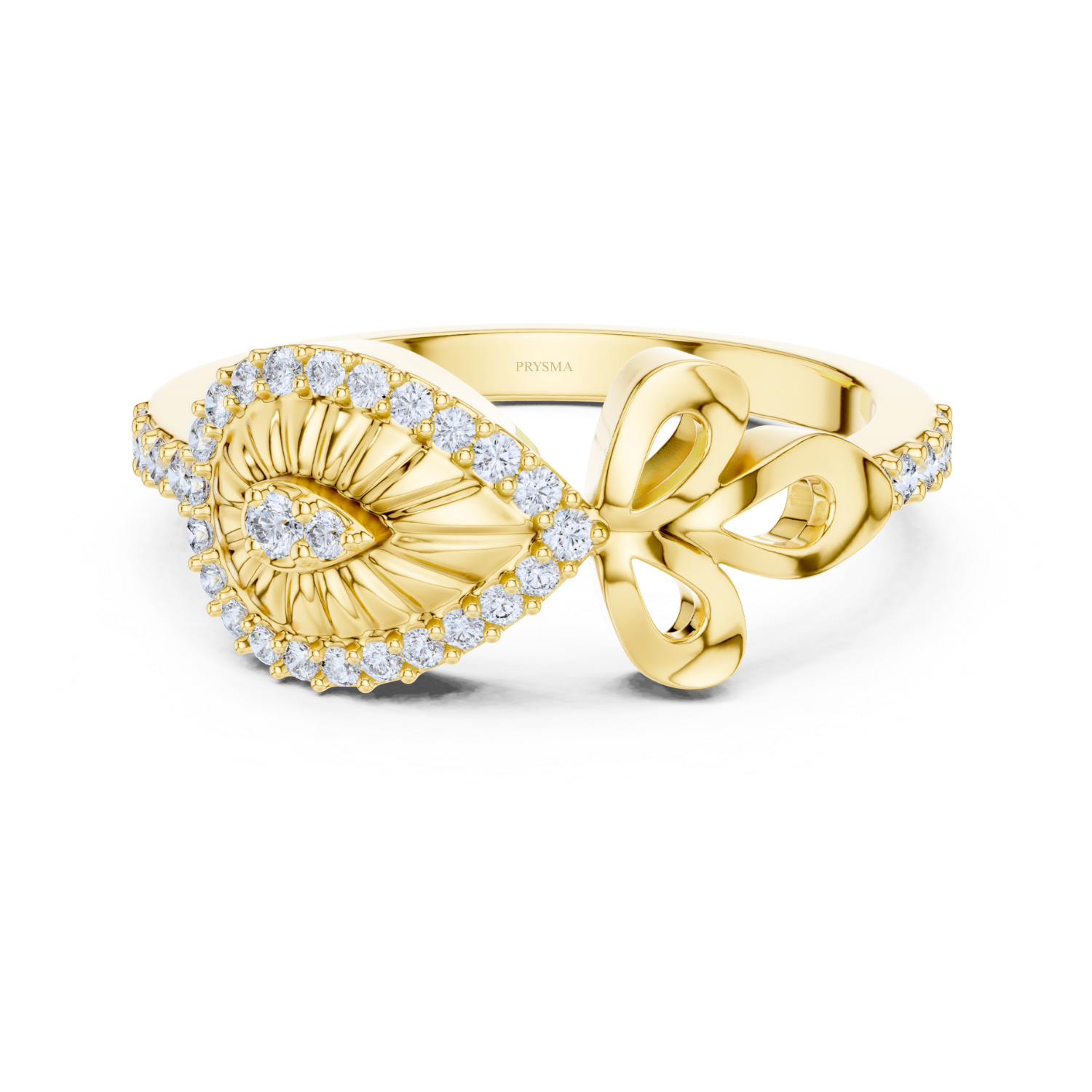 Enchanted Bow Diamond Ring