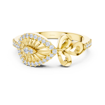 Enchanted Bow Diamond Ring