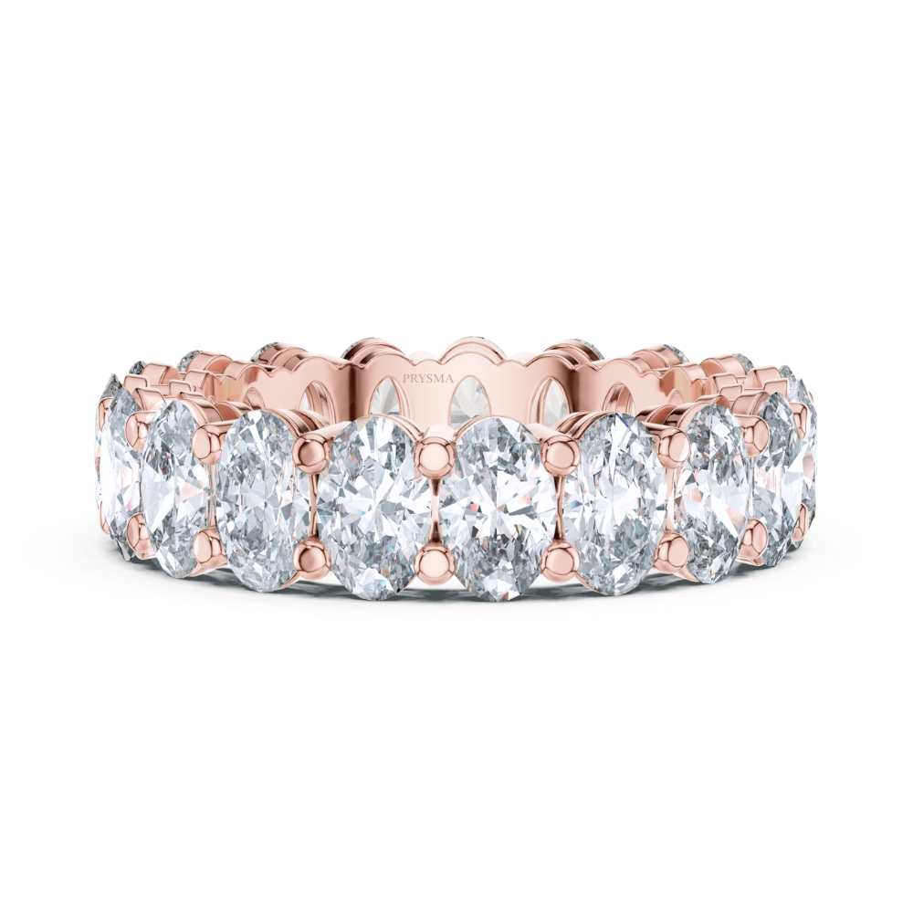 Grandeur Oval Diamond Eternity Ring