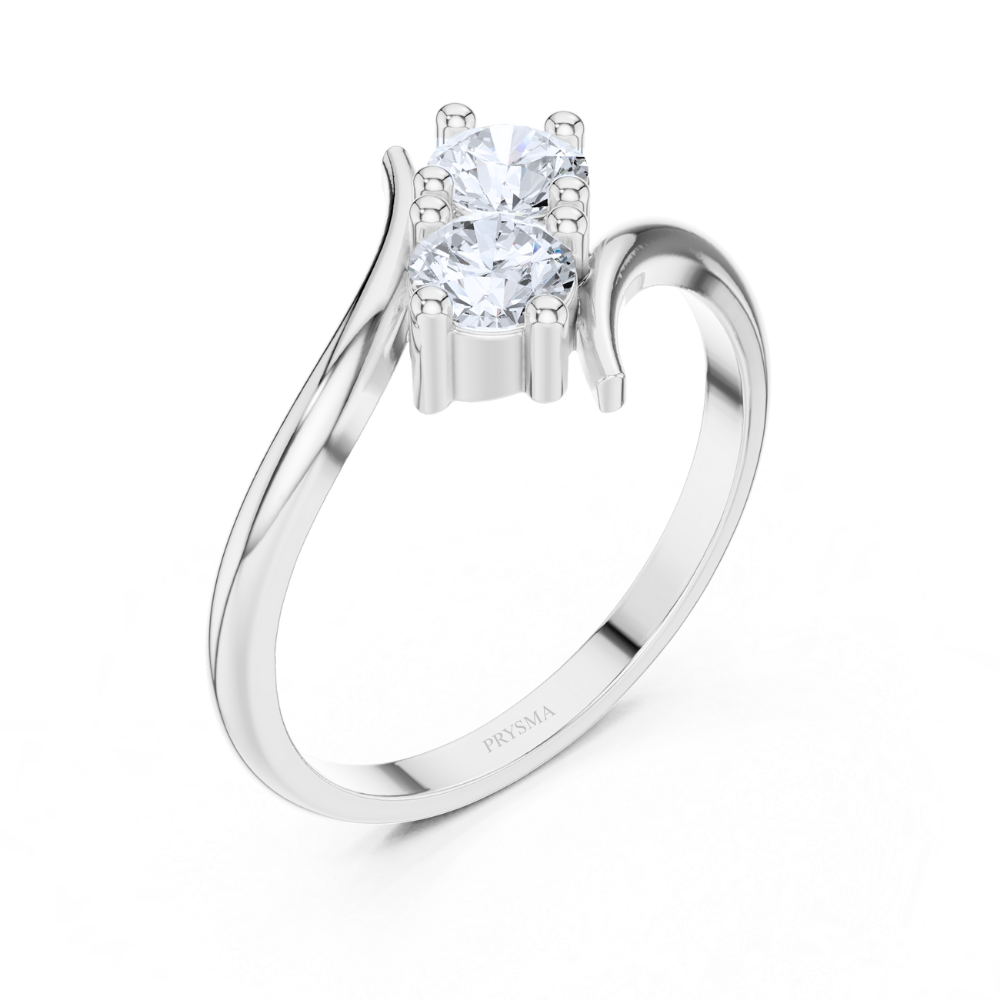 Twin Flame Elegance Ring