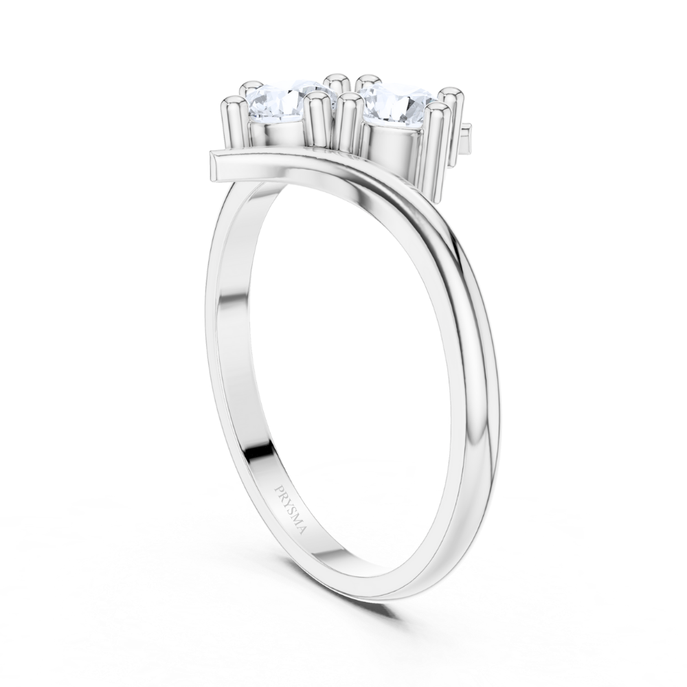 Twin Flame Elegance Ring