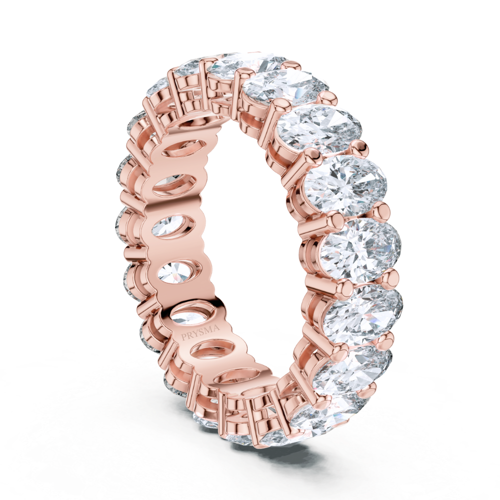 Grandeur Oval Diamond Eternity Ring