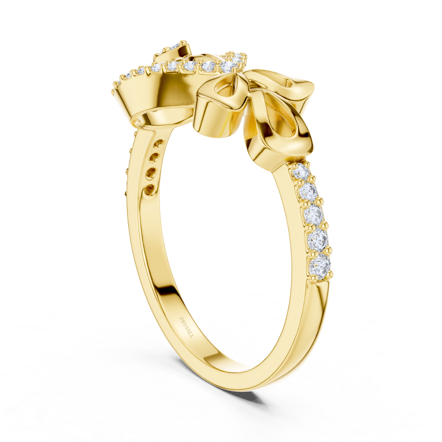 Enchanted Bow Diamond Ring