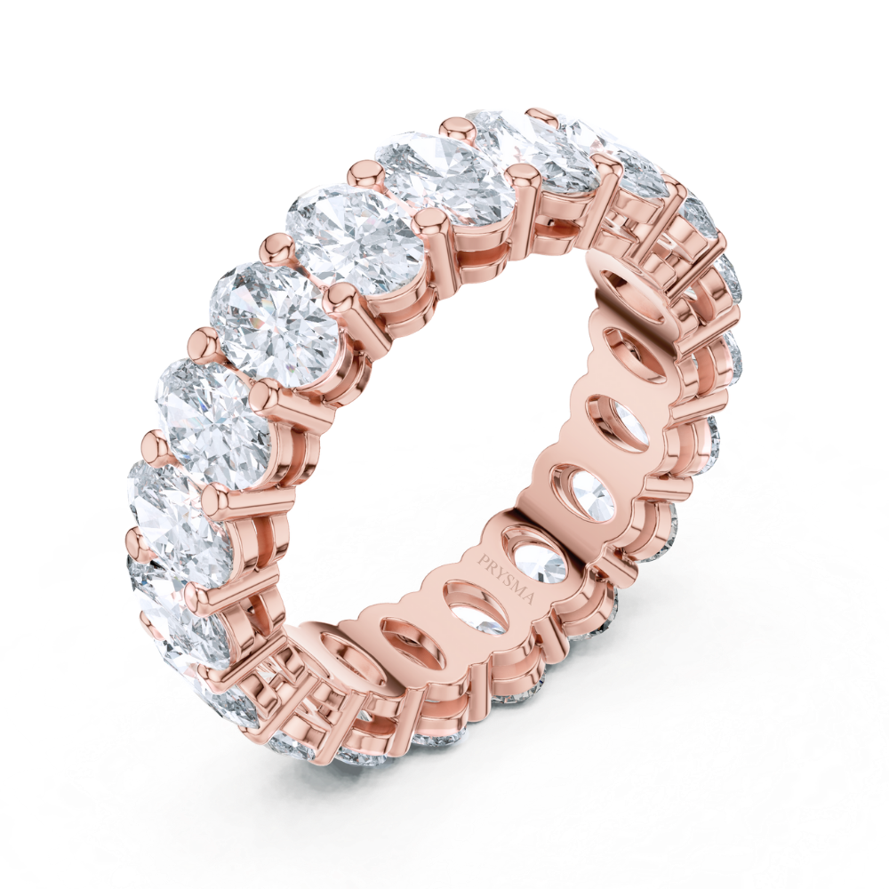 Grandeur Oval Diamond Eternity Ring