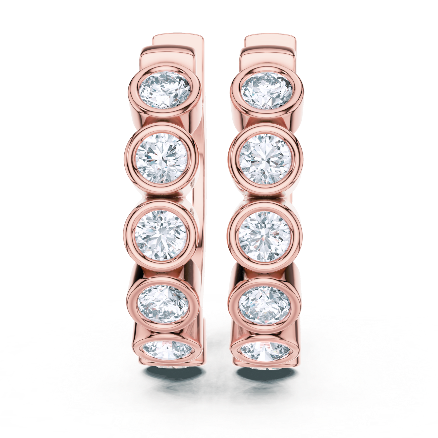 Radiance Diamond Hoop Earrings