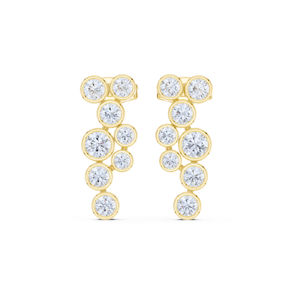 Bubbly Brilliance Drop Earrings
