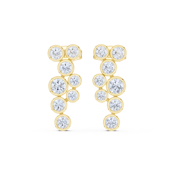 Bubbly Brilliance Drop Earrings