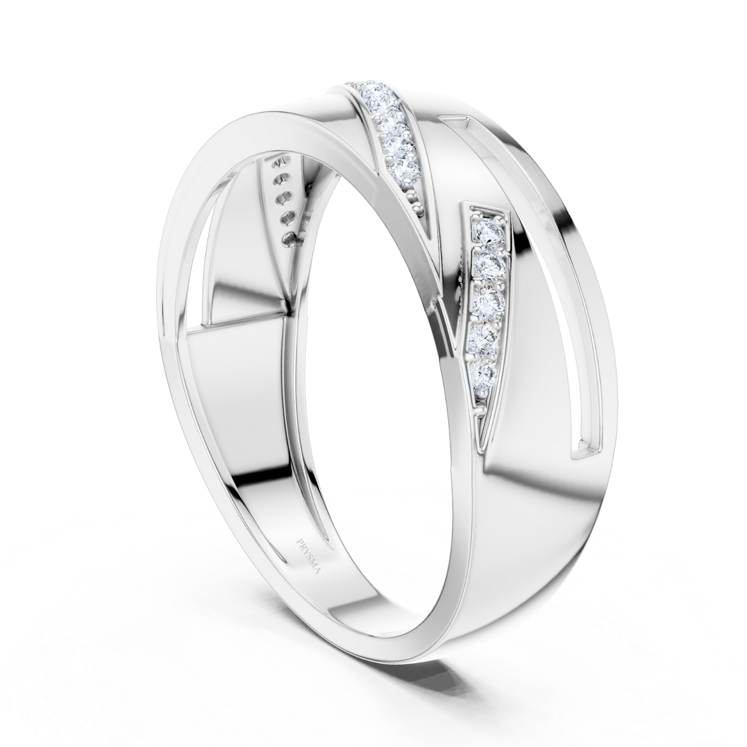Diamond Cutout Band