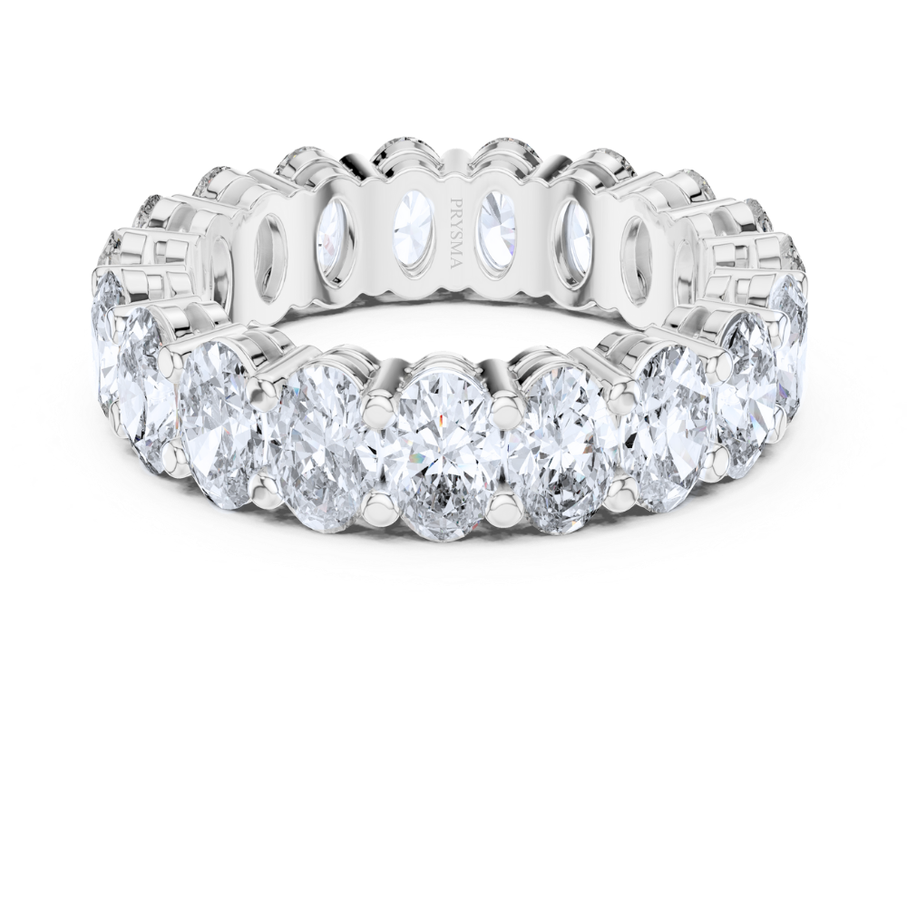 Grandeur Oval Diamond Eternity Ring