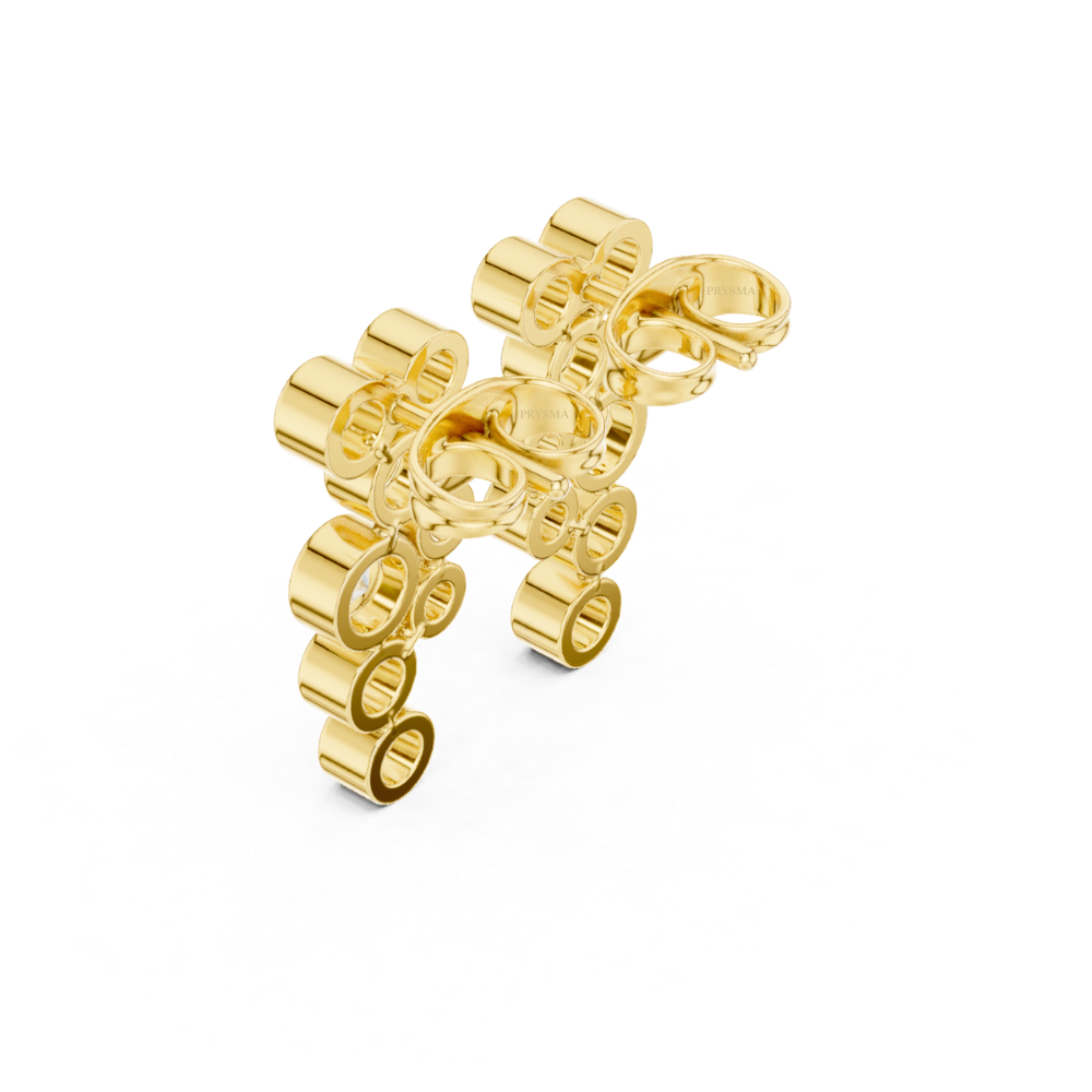 Bubbly Brilliance Drop Earrings