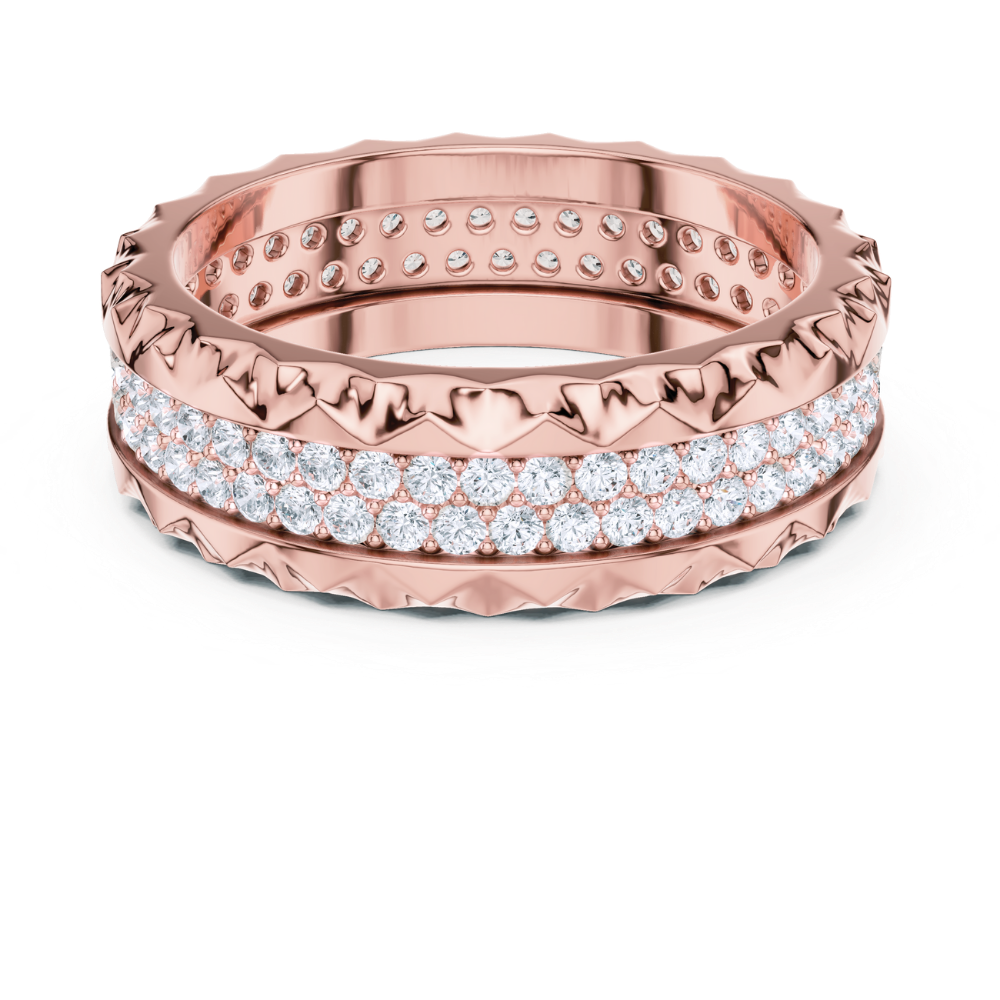 Verona Diamond Edge Eternity Ring