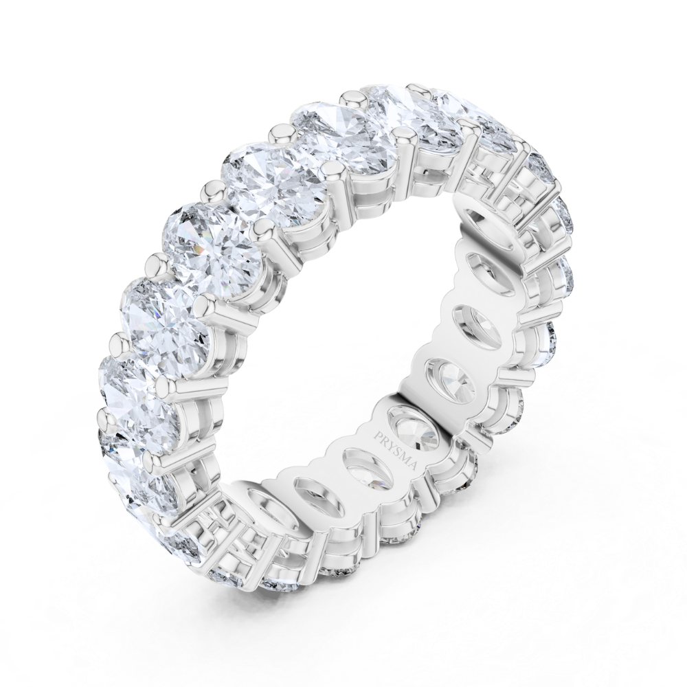 Grandeur Oval Diamond Eternity Ring