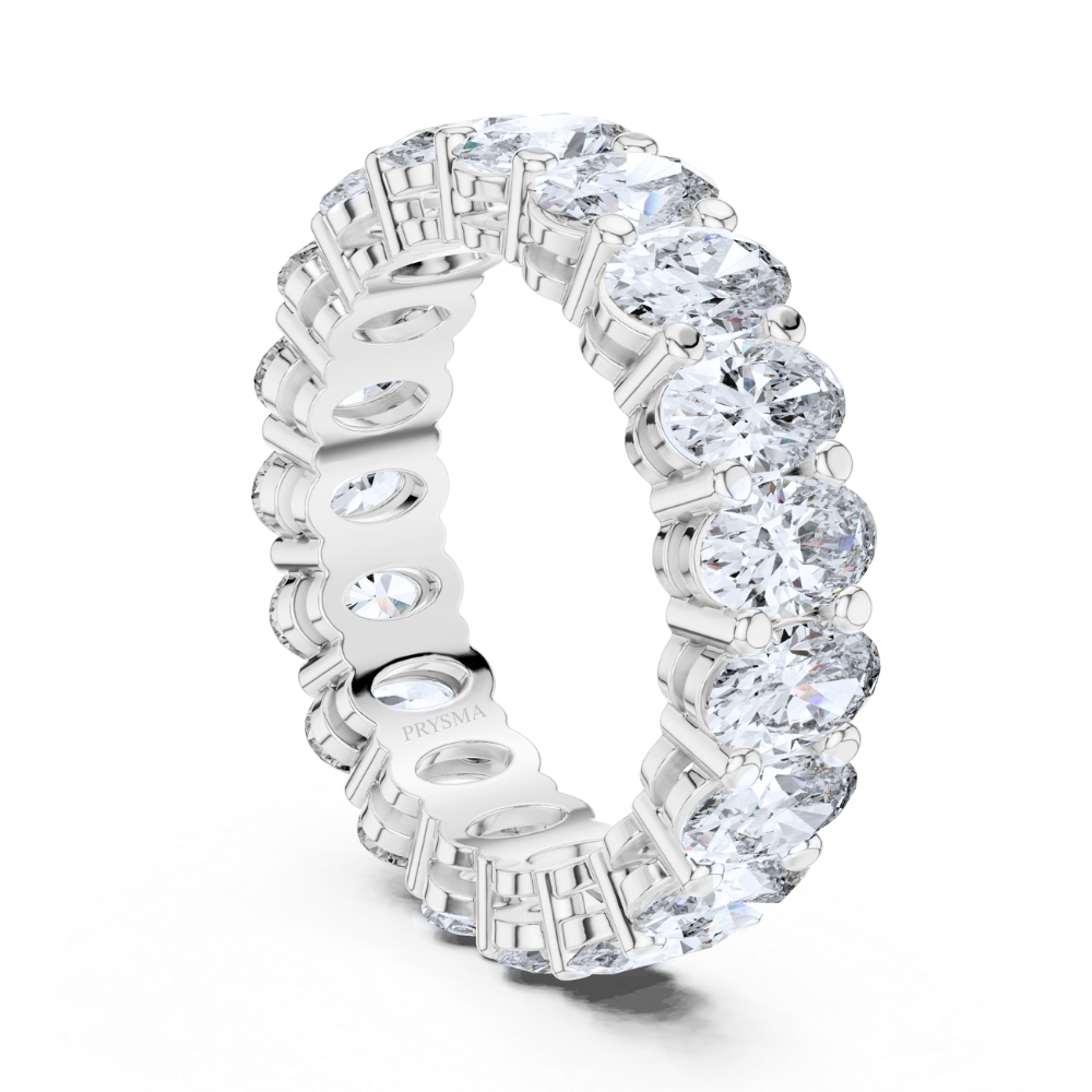 Grandeur Oval Diamond Eternity Ring