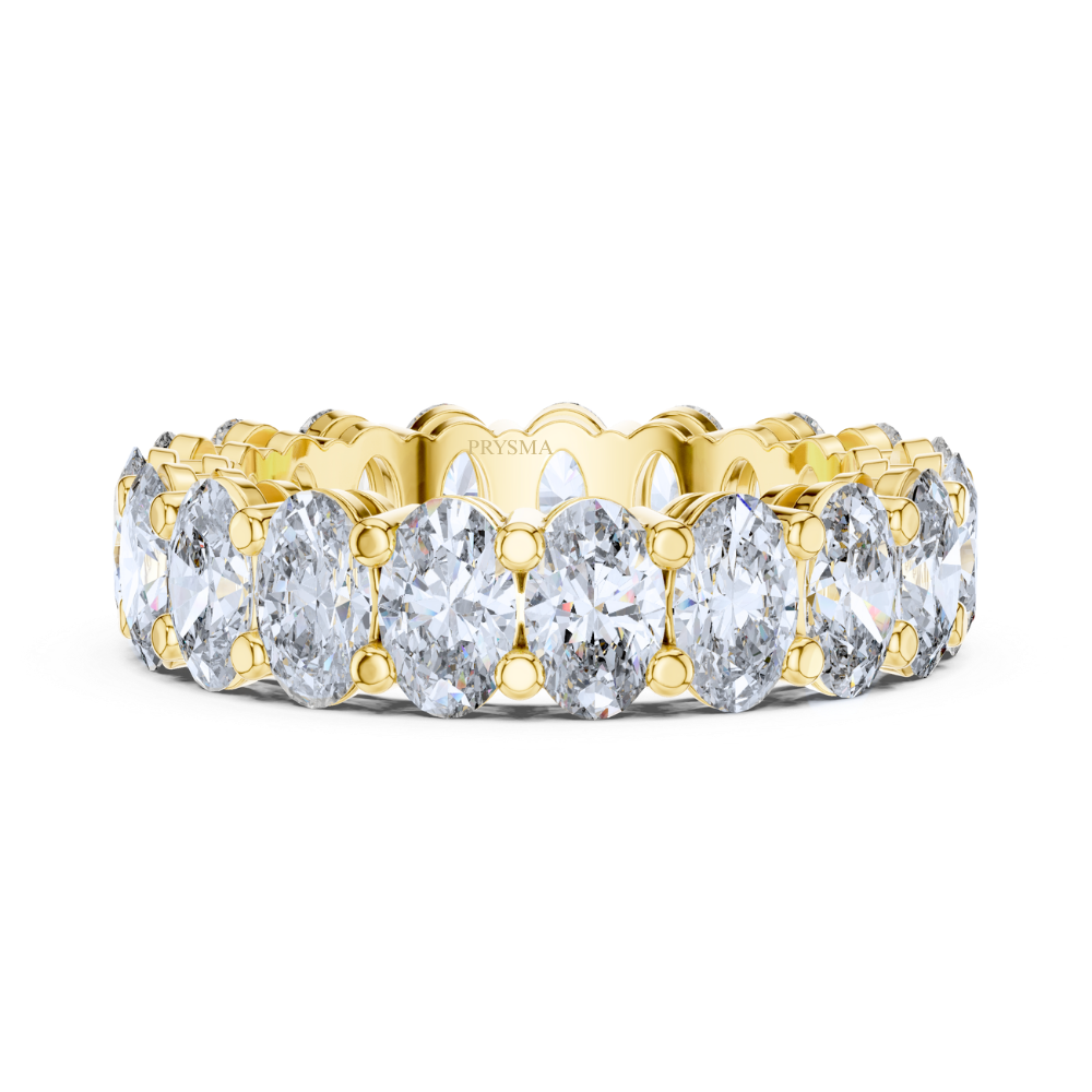 Grandeur Oval Diamond Eternity Ring