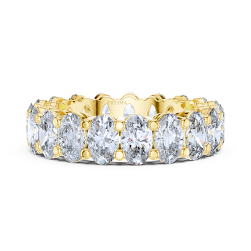 Grandeur Oval Diamond Eternity Ring
