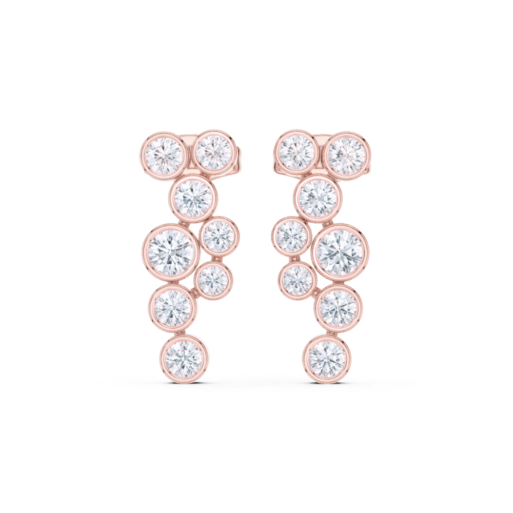 Bubbly Brilliance Drop Earrings